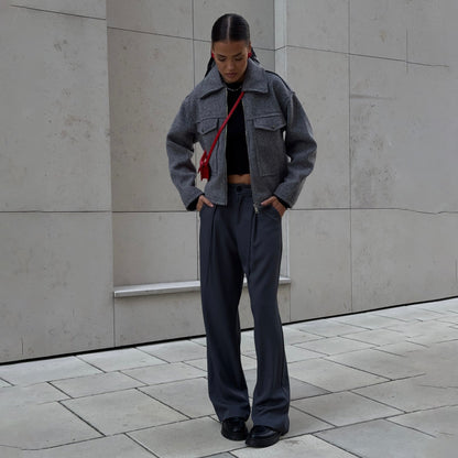 Damen Kurzjacke mit Taschen Norvielle