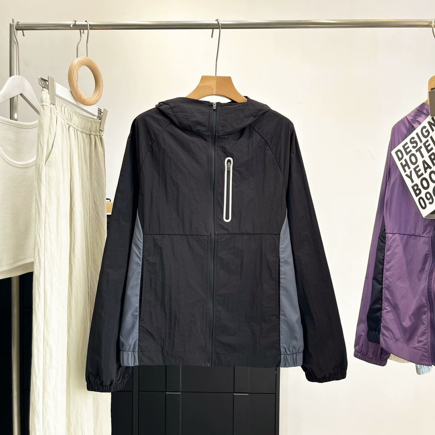 Damen Übergangsjacke Leicht Atmungsaktives Material