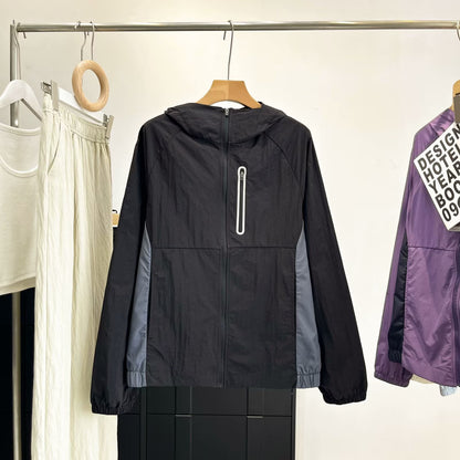Damen Übergangsjacke Leicht Atmungsaktives Material