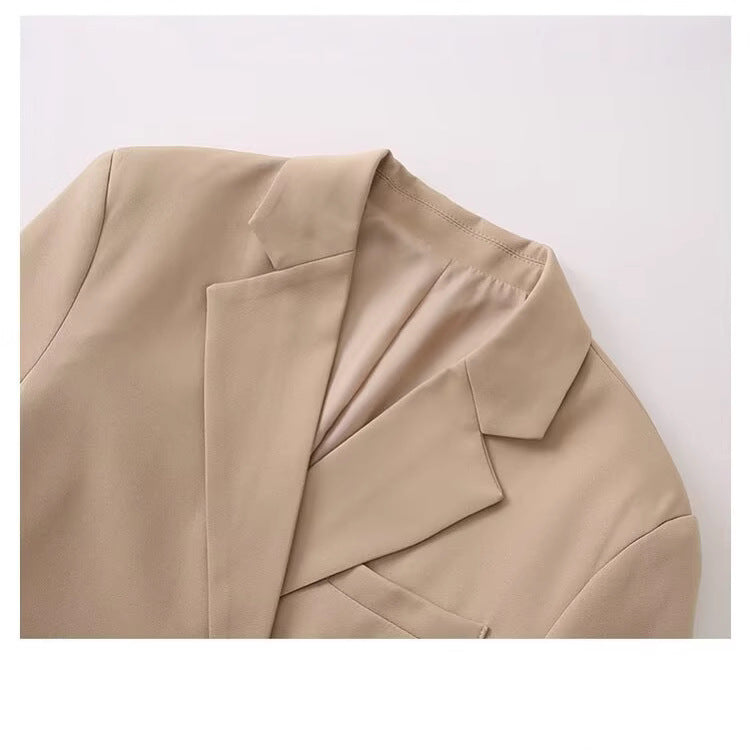 Damen Blazerjacke Moderner Schnitt Praktische Taschen