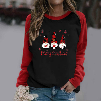 Damen Sweatshirt Weihnachtsmotive Norvielle
