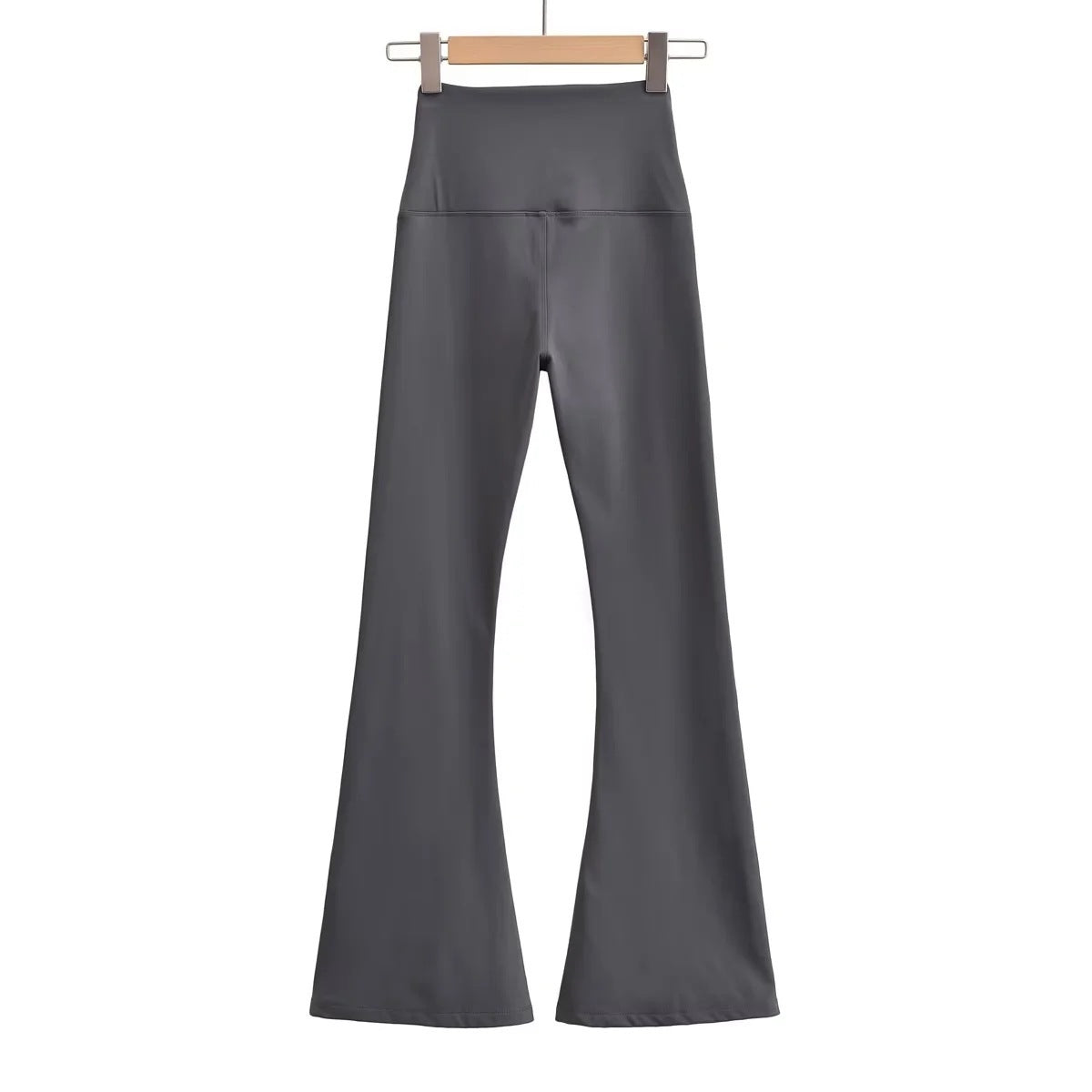 Damen Flared Leggings Hochtaillig Elegant Norvielle