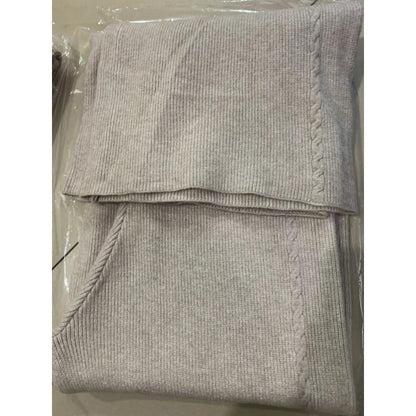 Damen Rippenstrickjacke Stehkragen Kuschelig Norvielle