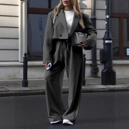 Damen Blazer Lässig Norvielle Jogginghose
