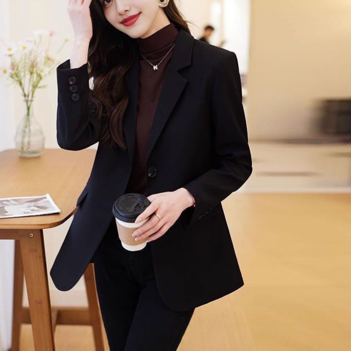 Damen Blazer Klassischer Schnitt Elegantes Design Norvielle