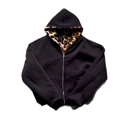 Damen Kapuzenjacke Samt Norvielle
