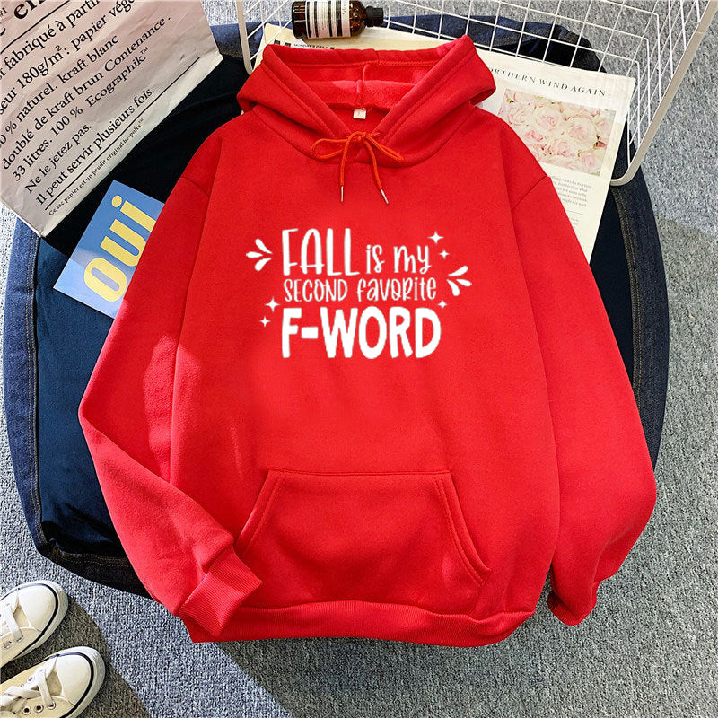 Damen Kapuzenpullover Lässiger Schnitt Mit Spruch