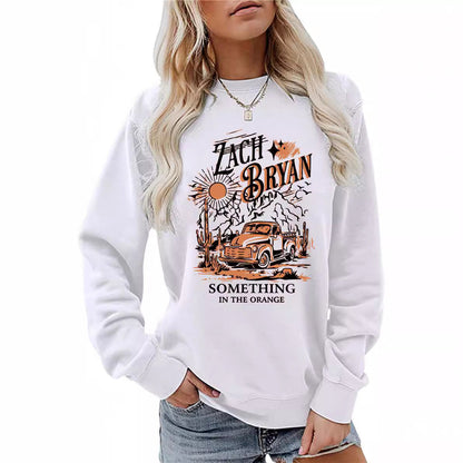 Damen Sweatshirt Vintage Truck Design Norvielle - Norvielle