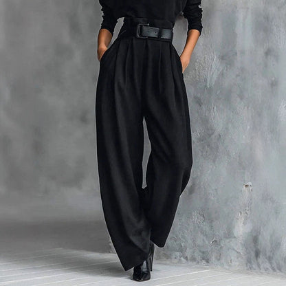 Damen Utility-Jumpsuit Hochkragen Taillengürtel Norvielle