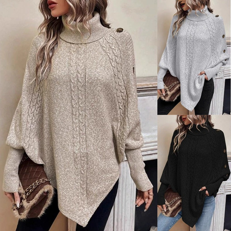 Damen Strickpullover Rollkragen Norvielle - Norvielle