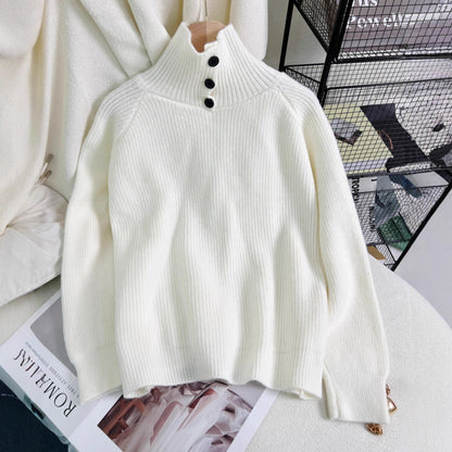 Damen Rollkragenpullover Weiches Strickmaterial Norvielle - Norvielle