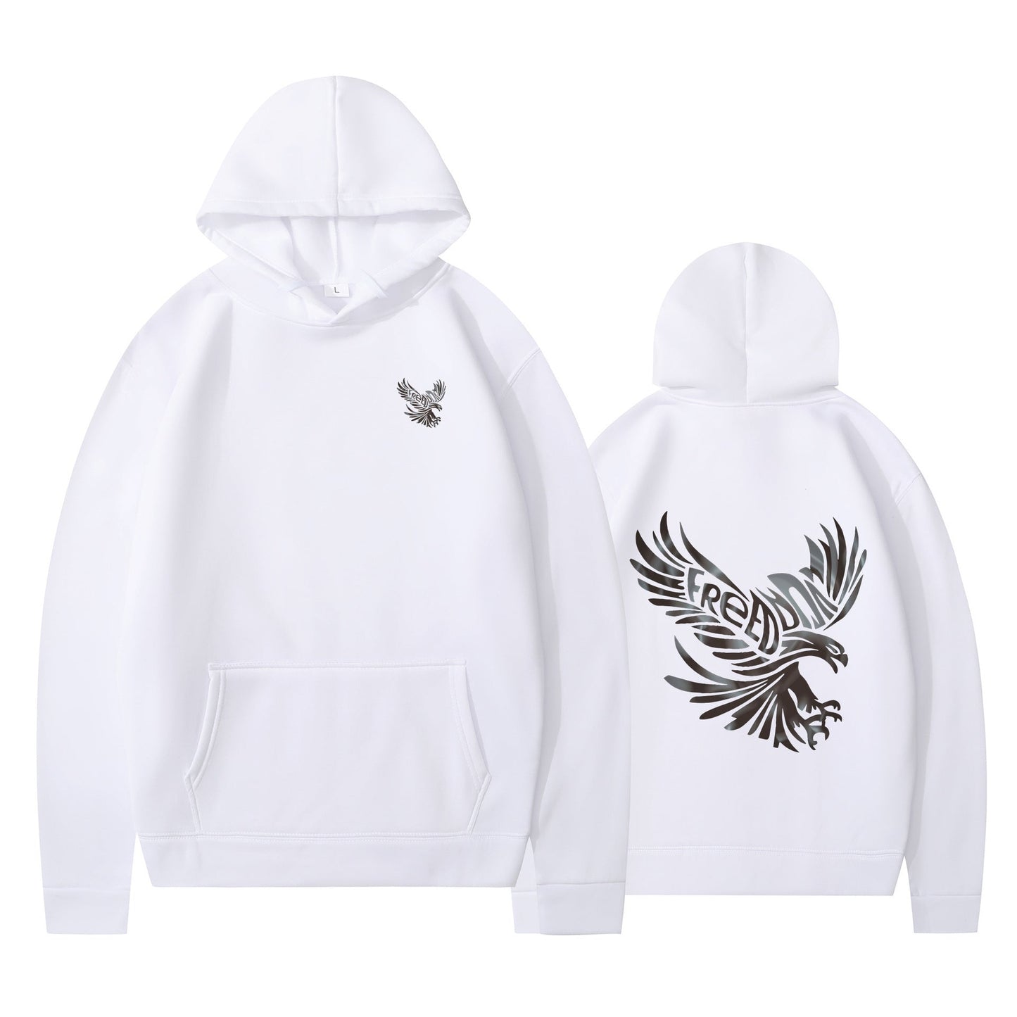 Damen Kapuzenpullover Adlerdesign Weich Norvielle