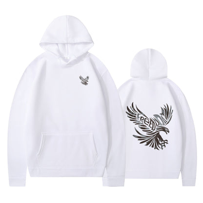 Damen Kapuzenpullover Adlerdesign Weich Norvielle