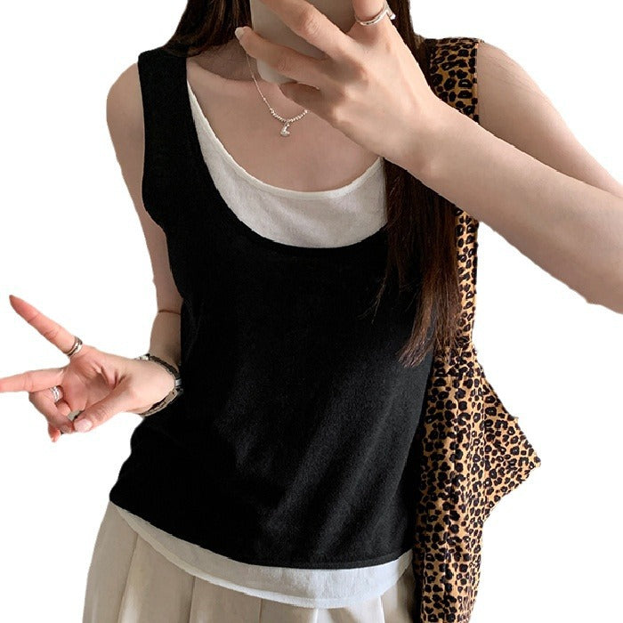 Damen Langarmshirt Elegantes Norvielle Baumwolle Weiß