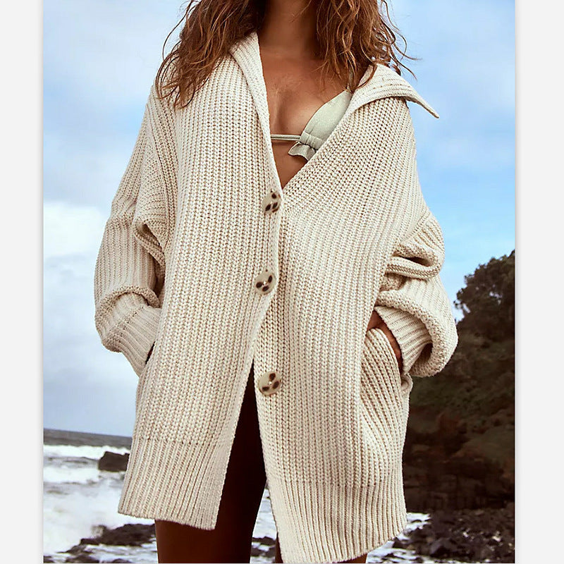 Damen OverSize Strickjacke Norvielle - Norvielle