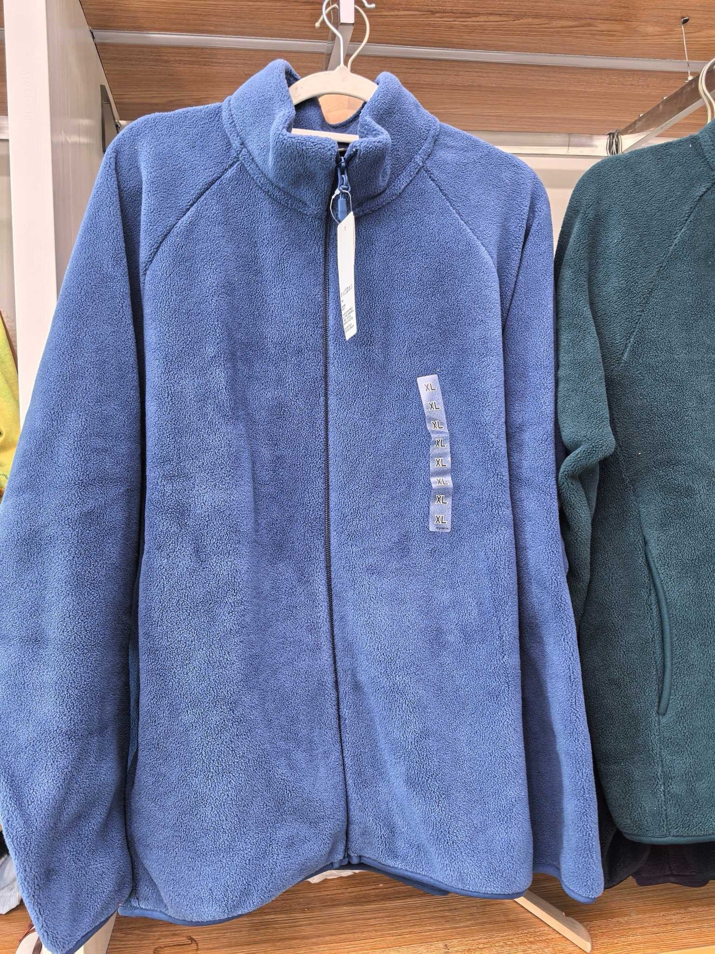 Damen Fleecejacke Hochkragen Seitentaschen Norvielle