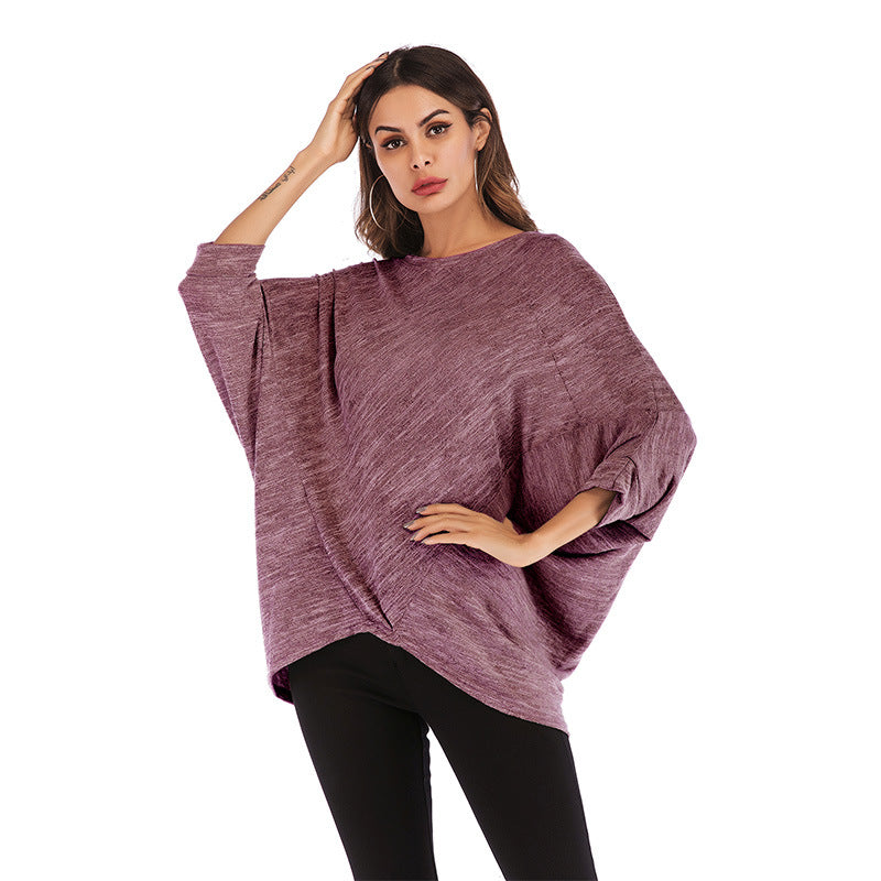 Damen Oversized Pullover Lässiger Schnitt Norvielle