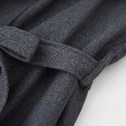Damen Übergangsjacke Hochgeschlossener Kragen Taillengürtel Norvielle