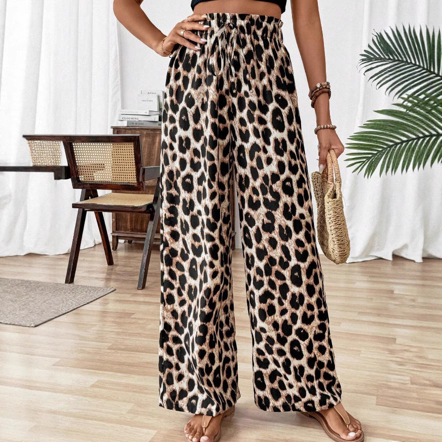 Damen Palazzohose Tierdruck Norvielle - Norvielle