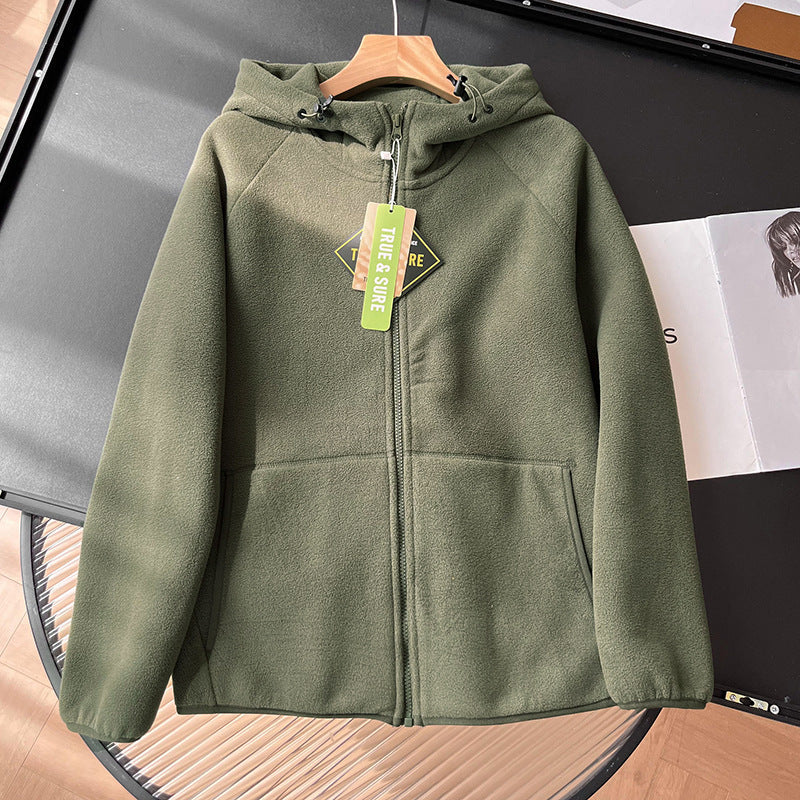 Damen Fleecejacke Hochkragen Mit Seitentaschen Norvielle
