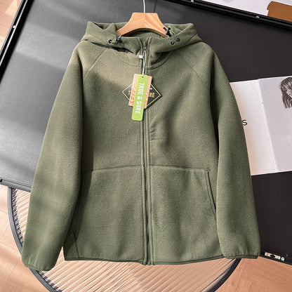 Damen Fleecejacke Hochkragen Mit Seitentaschen Norvielle