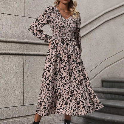Damen Maxikleid Elastisch Norvielle