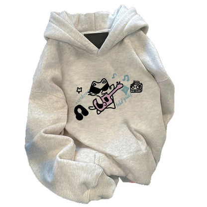 Damen Kapuzenpullover Tierdesign