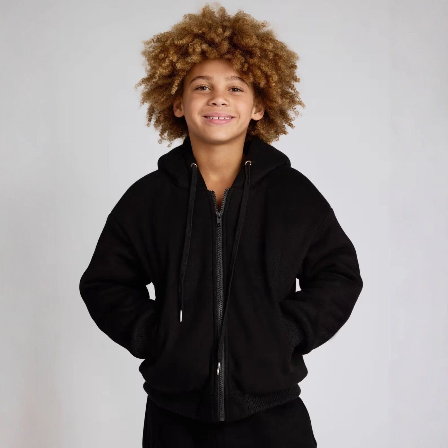 Damen Oversized Kapuzenjacke Norvielle Baumwolle Lässig