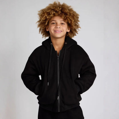 Damen Oversized Kapuzenjacke Norvielle Baumwolle Lässig