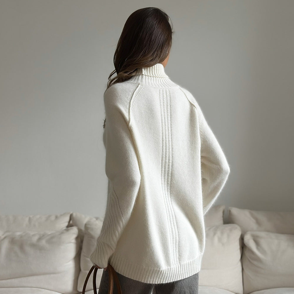 Damen Fleece-Pullover Weich Norvielle Moderner Schnitt