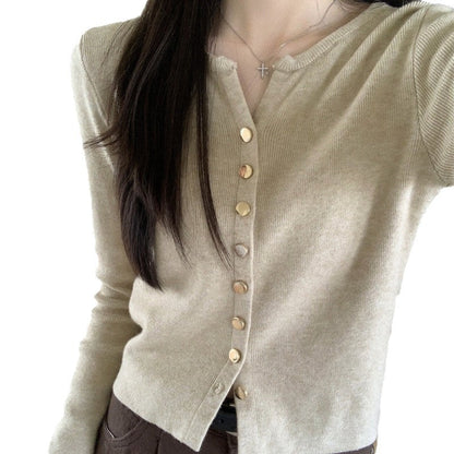 Damen Strickjacke Weich Norvielle Elegantes Design