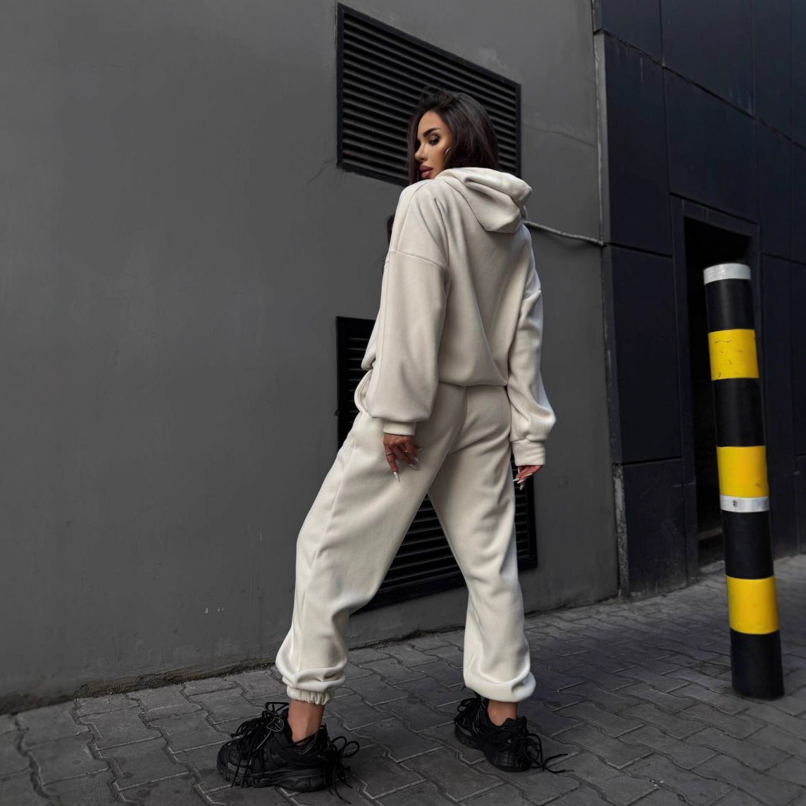 Damen Oversized Freizeitset Norvielle Komfort