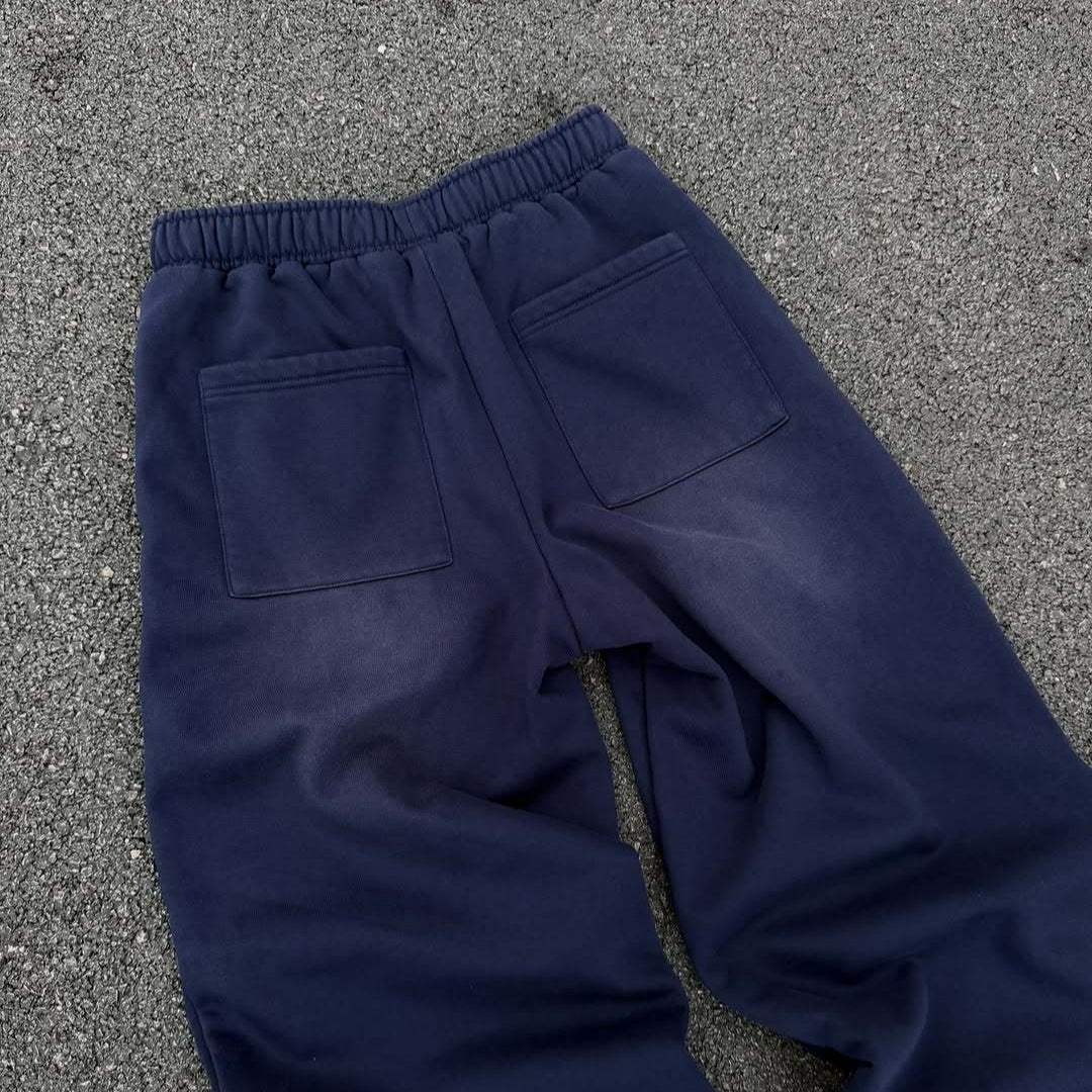 Damen Sweatpants Elastischer Bund Seitentaschen