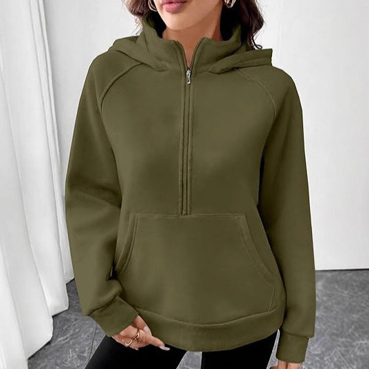 Damen Hoodie Kordelzug Sportlich Norvielle