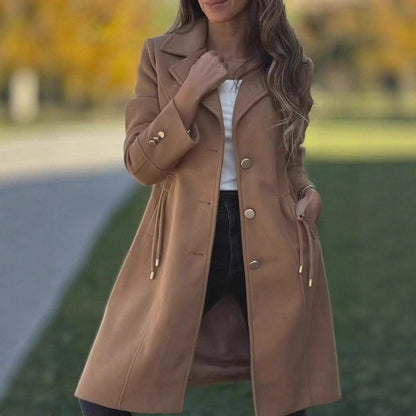 Damen Übergangsjacke Italienischer Schnitt Elegantes Design