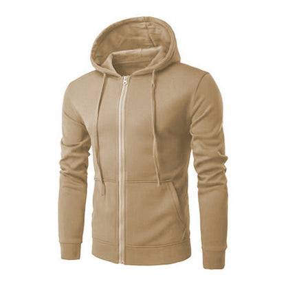 Damen Kapuzensweatjacke Fleece Innenfutter Bequem Norvielle