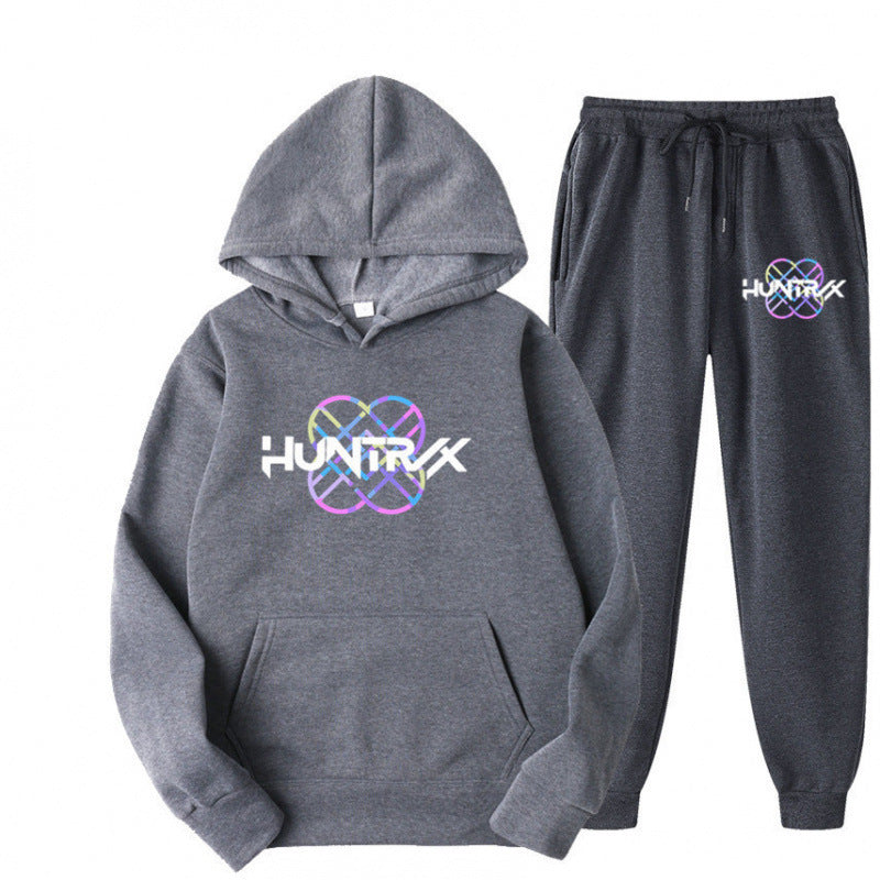 Damen Sweatanzug Modernes Grafikdesign Lässig Norvielle