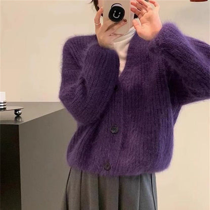 Damen Strickcardigan Weich Norvielle