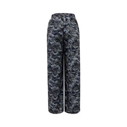 Damen Cargo-Hose Camouflage-Print Norvielle