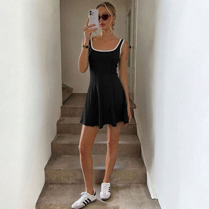 Damen Sommerkleid Figurformend Bequem Norvielle