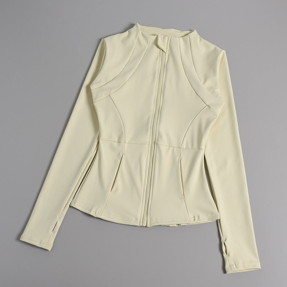 Damen Sportjacke Leichte Reißverschlussjacke