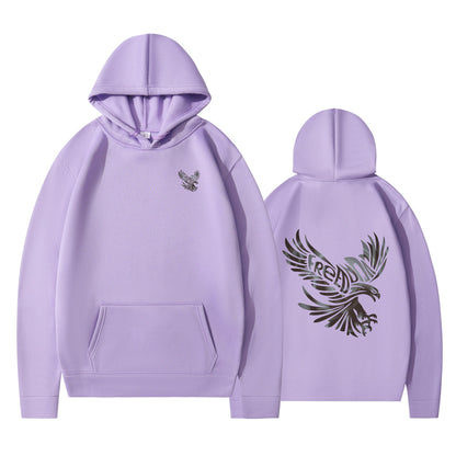 Damen Kapuzenpullover Adlerdesign Weich Norvielle