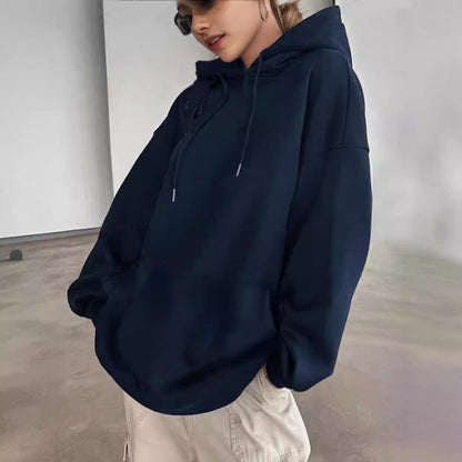 Damen Kapuzenpullover Leopardenstern-Design Norvielle