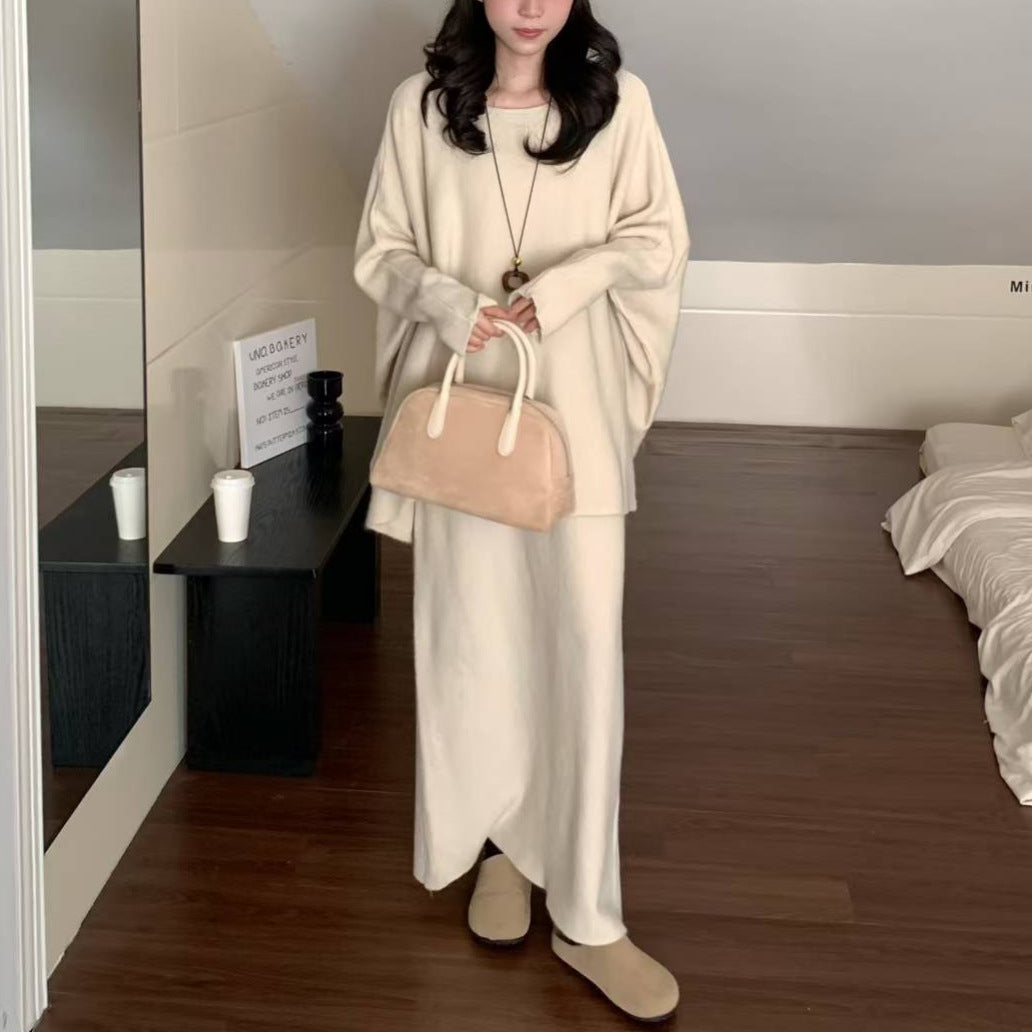 Damen Oversized Strickpullover Weich Norvielle
