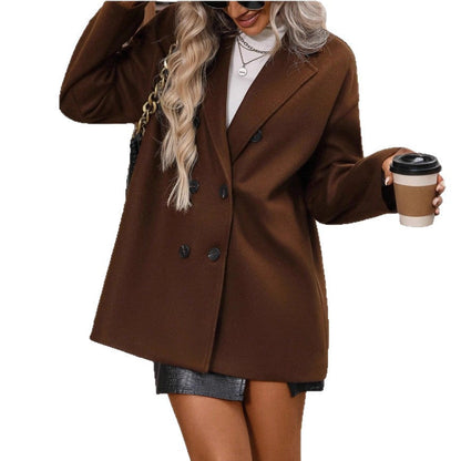 Damen Blazer Oversized Weich Norvielle