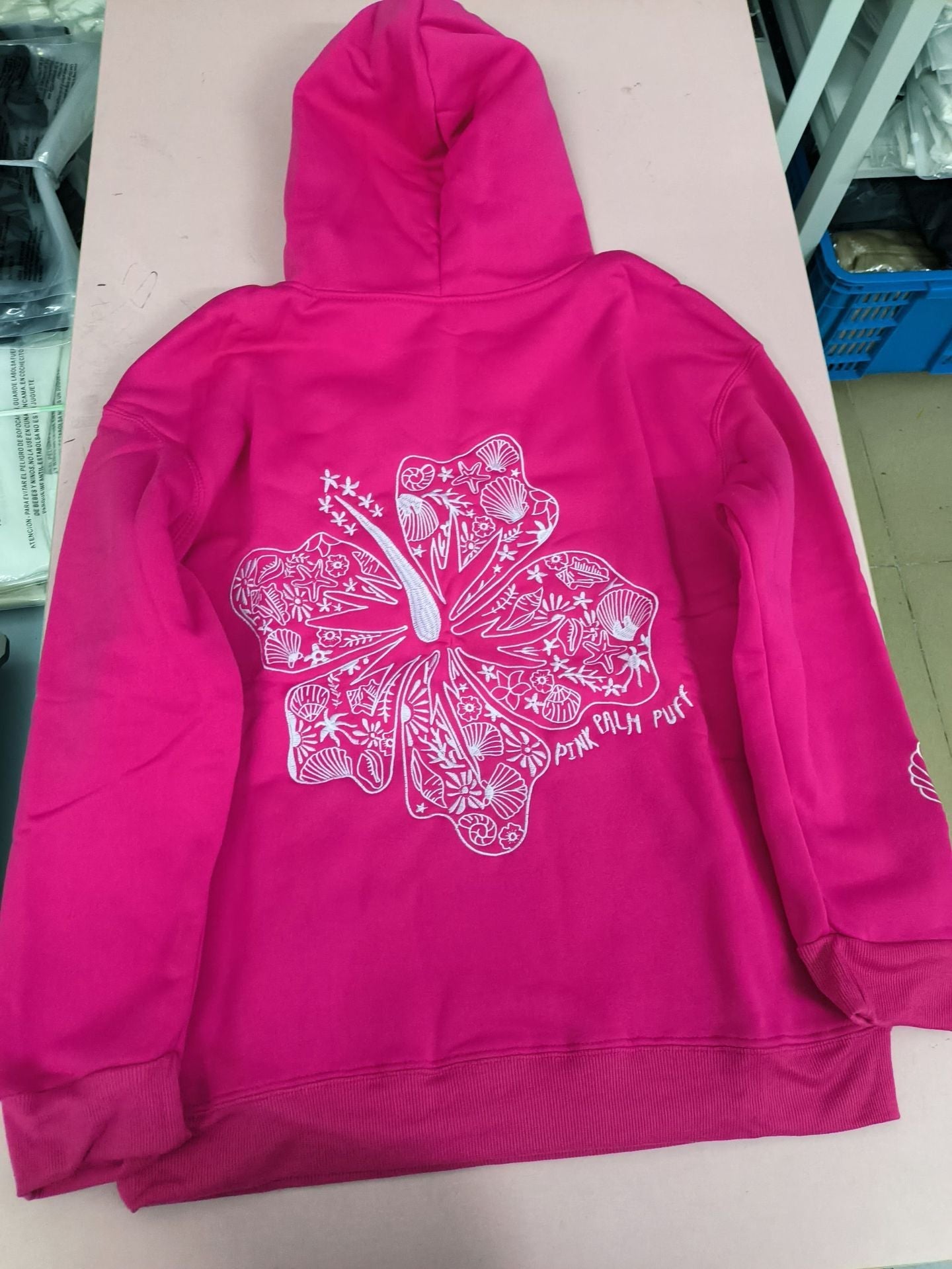 Kapuzenpullover Surf Wave mit Stickerei Lässig