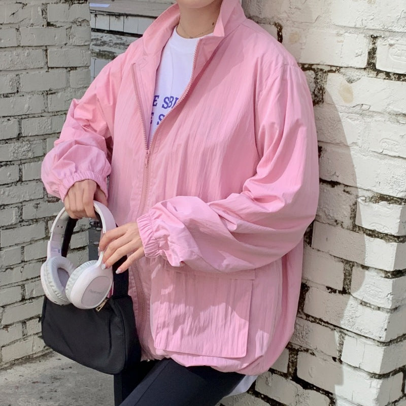 Damen Übergangsjacke Voluminöse Ärmel Praktische Taschen Norvielle