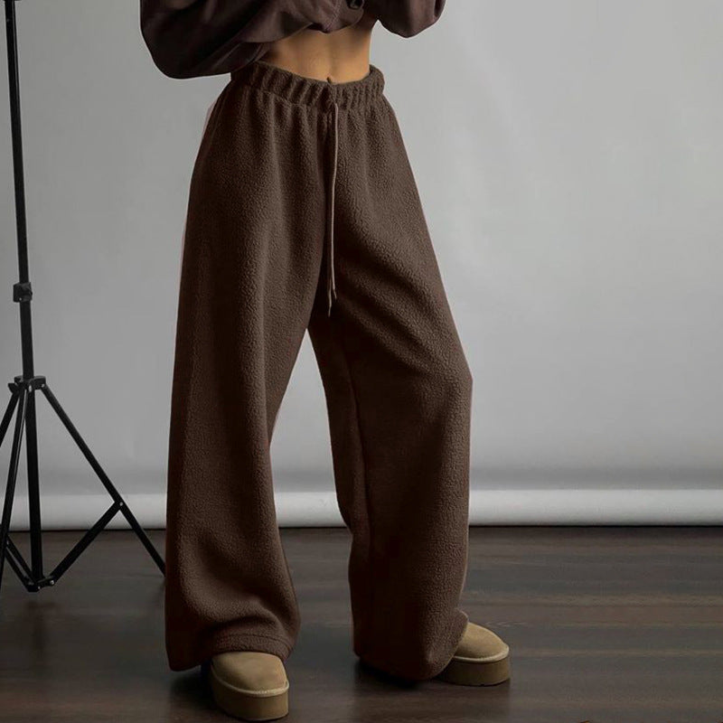 Damen Freizeithose Hochbund mit Taschen Norvielle