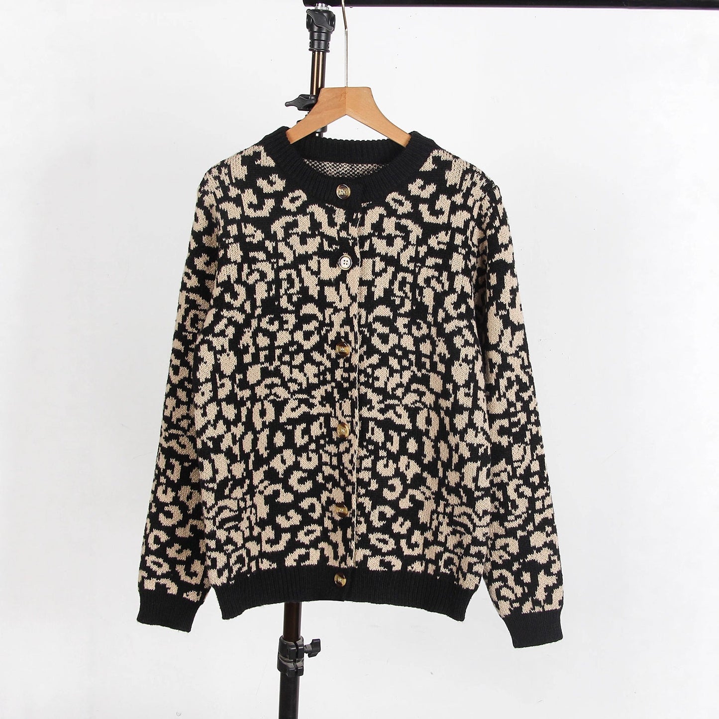 Damen Pullover Tierprint Norvielle