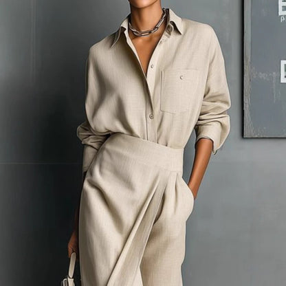 Damen Maxikleid Asymmetrischer Schnitt Elegante Falten Norvielle